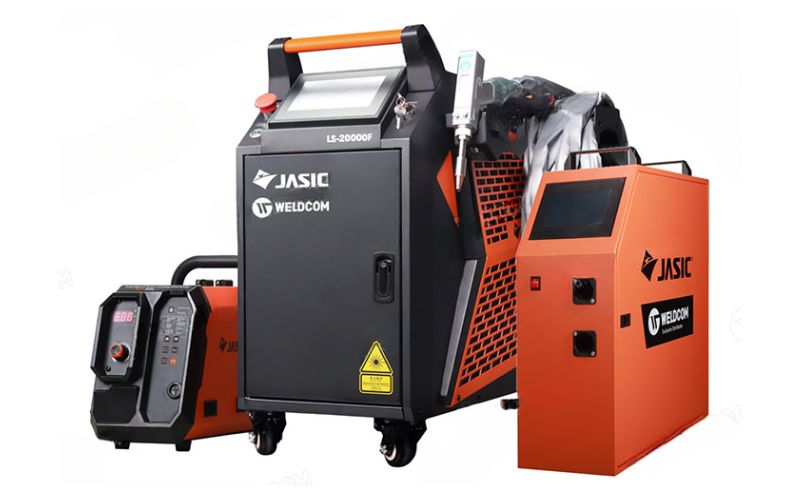 Máy hàn laser Jasic LS-20000F tích hợp đầu cấp 2 dây